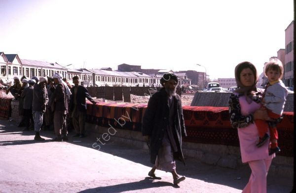 Open Air Carpet Bazaar, Kabul